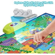 Best Learning i-Poster My USA Map Interactive Geography Toy STEM Learning Ages 5 to 12