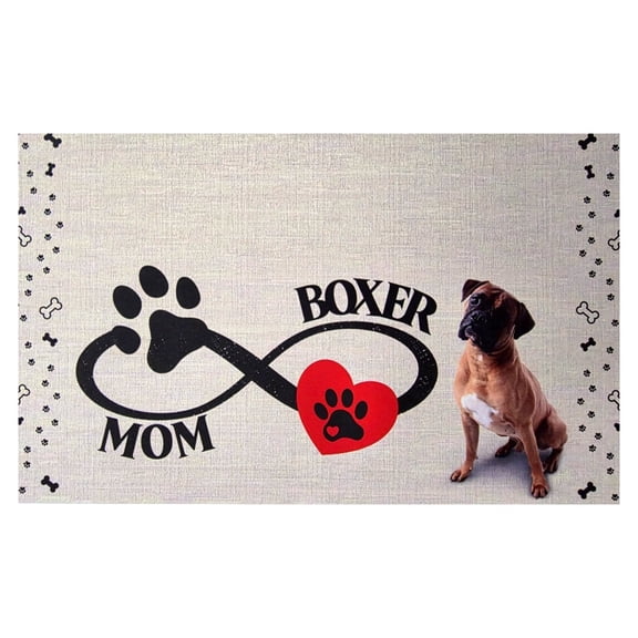 2 Year Boxer Dog Mom 2026 - 2027 Pocket Calendar Planner with Note Pad