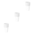 thumbnail image 4 of Transemion 50pcs/set Exquisite Craft Paper Cups Safe Ingredients Durability Stimulation Color Party Paper Cups white 3Set, 4 of 6