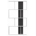 thumbnail image 2 of Symbiosis E7068A2176X00 Sigma Bookcase, White & Black, 2 of 3