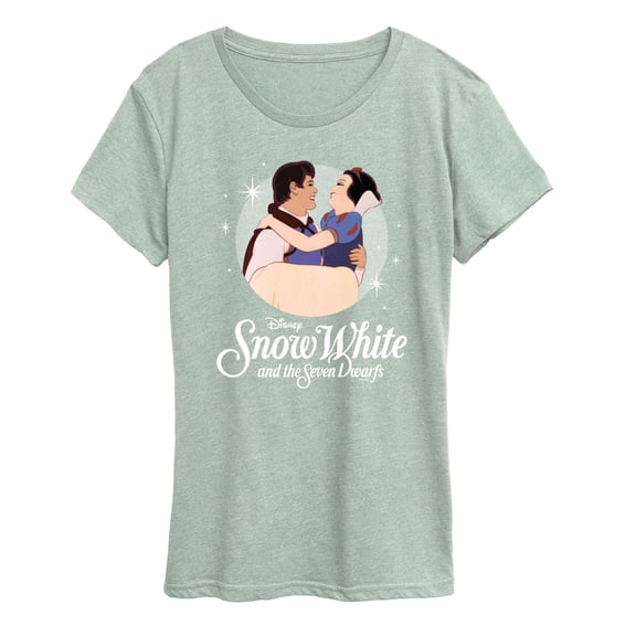 Disney - Snow White With Logo - Women's Short Sleeve Graphic T-Shirt