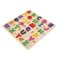 thumbnail image 3 of Alphabet Puzzle, Capital Letters Enlightenment Toys Wooden Puzzle Cognitive Intellectual Development  For 3 Years Old And Above, 3 of 8