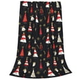 thumbnail image 2 of Fotbe Christmas Tree and Gold Socks Manta de Franela Acolchonada con Estampado, Súper Suave y Esponjosa, Extra Grande para Sofá, Cama, Uso Todo el Año-40"x30", 2 of 7