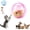 #D, variant on 2026 New Self-Rolling Interactive Cat Ball - Realistic Animal Automatic Moving Boll,Rechargeable Animal Pet Rolling Ball,Electric Hamster Running RollingBall Toy,360° Rolling Spin Moving CatBall.(#B)