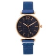 thumbnail image 3 of Resicozy Watch for Women Classic Round Dial Quartz Wristwatch Mesh Strap Bracelet Watch, 3 of 3