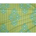 thumbnail image 4 of oneOone Tissu Polyester Lycra Ethnique Ikat Décor Tissu Imprimé BTY 56 Pouces de Large, 4 of 4