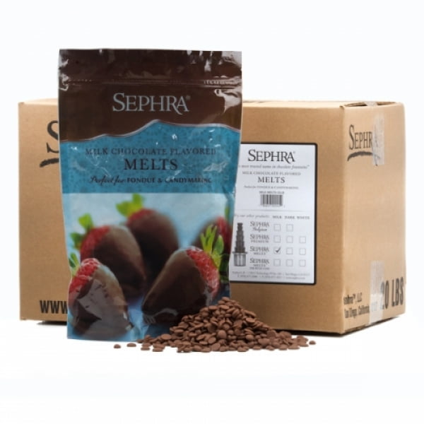 Sephra Milk Chocolate Fondue Melts 20lb by
