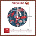thumbnail image 4 of Bingfone Christmas Tree Skirt Mat Christmas Decoration Interior 30"-Colorful Mushrooms, 4 of 8