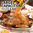 thumbnail image 5 of YOPTOP Kitchen Stainless Steel Turkey Baster for Cooking- Food Grade Metal Turkey Baster Syringe with Silicone Suction Bulb Turkey Baster Large Size Includes 2 Detachable Needles and Cleaning Brush, 5 of 5