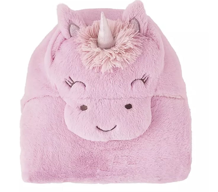 Kids Hooded Throw Unicorn