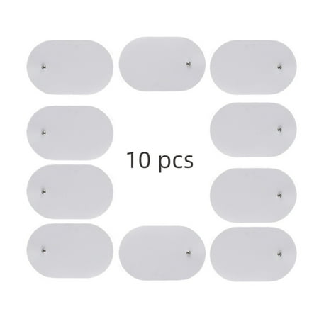 10 pcs EMS Reusable Massage Accessories 3.5mm Plug Body Massager Units