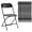 Black, variant on ZUNMOS Folding Chair 12 Pack, Convenient Leather Padded Folding Chairs, Outdoor and Indoor, Black