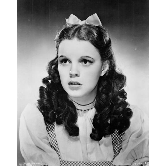 Judy Garland as Dorothy classic portrait Wizard of Oz 24x36 inch poster
