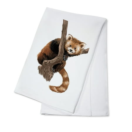 

Baby Red Panda (100% Cotton Tea Towel Decorative Hand Towel Kitchen and Home)
