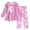 a194-Pink, variant on KPOPLK Toddler Girl Clothes 2-12Years Fall Outfits Girls 2Pcs Long Sleeve Ruffle Shirt and Loose Fit Pant Outwear,Size 5-6 Years