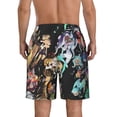 thumbnail image 4 of Splatoon Men's Swim Trunks Quick Dry Beach Board Shorts with Pockets Mesh Lining Bathing Suits, 4 of 7