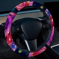thumbnail image 2 of Snail 14.5 Inch Printing PVC Leather Auto Accessories Steering Wheel Cover Car Wheel Covers Car Wheel Cover, 2 of 6