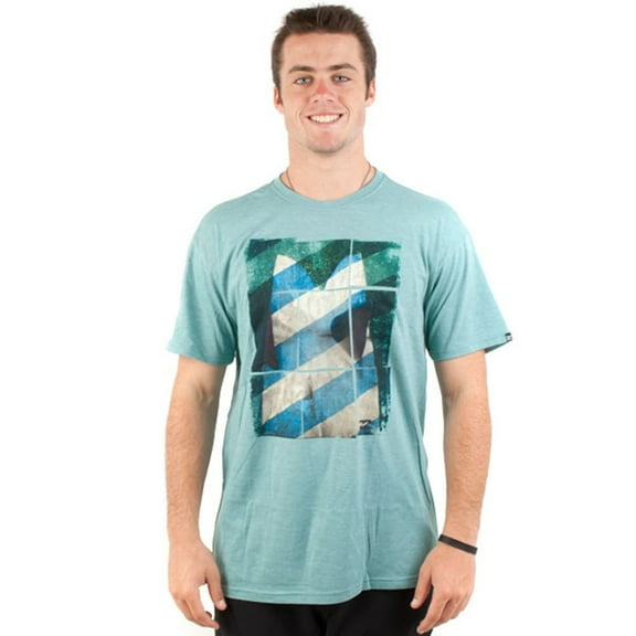 Billabong - Twin Fin Light Jade Heather T-Shirt - X-Large