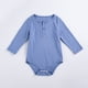 thumbnail image 3 of Gibobby Mamelucos para bebe niña Recién nacido bebé niños niñas manga larga sólido otoño primavera ropa recién nacida(Azul, 3-6 Meses), 3 of 4