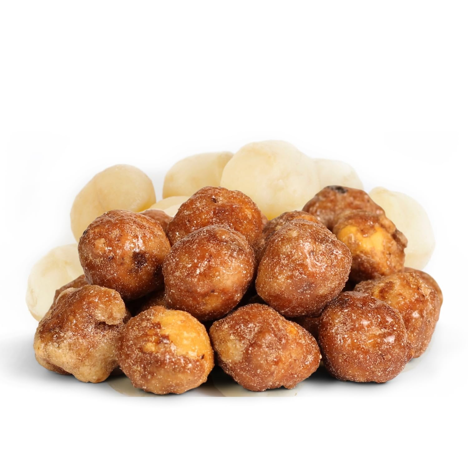 Gourmet Toffee Coated Macadamia by Its Delish, 12 Oz Bulk Bag, Sweet Crunchy Caramelized Nuts Snack