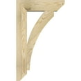thumbnail image 3 of Ekena Millwork 4"W x 18"D x 30"H Thorton Slat Rough Sawn Bracket, Douglas Fir, 3 of 4