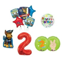 Paw Patrol 2nd #2 Birthday Party 9 Piece Supplies and Balloon Decorations Set