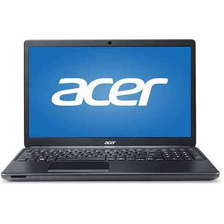 Acer Black 15.6" TravelMate P4 Laptop PC with Intel Core i7-4500U Dual-Core Processor, 8GB Memory, 128GB SSD and Windows 7 Professional