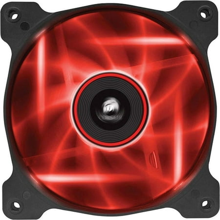 Air Series SP 120 LED Red High Static Pressure Fan Cooling - single pack, High static pressure cooling with LED illumination By