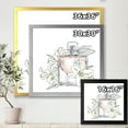 thumbnail image 4 of Designart 'Bouquet of Flowers and Perfume Bottle II' Traditional Framed Art Print, 4 of 4