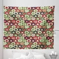 thumbnail image 1 of Winter Tapestry, Retro Style Scandinavian Baubles Christmas Tree Ornaments Continuous Pattern, Fabric Wall Hanging Decor for Bedroom Living Room Dorm, 5 Sizes, Multicolor, by Ambesonne, 1 of 1