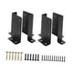 thumbnail image 2 of 4 soportes de anclaje para postes de terraza ajustables, compatibles con postes de 2x4, 4x4 y 6x6, bases de soporte de metal resistente para de, 2 of 9