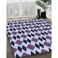 thumbnail image 2 of Ahgly Company Indoor Rectangle Patterned Purple Haze Purple Area Rugs, 2' x 4', 2 of 6