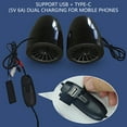 thumbnail image 4 of Sinyiin Shock Resistant Motorcycle Sound System Featuring Built In Smartphone Charging, 4 of 10