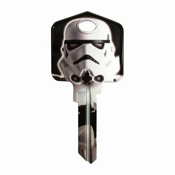 Hillman Star Wars Stormtrooper House/Padlock Universal Key Blank Single
