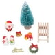 thumbnail image 3 of Figuritas navideñas en miniatura, decoración artesanal, adornos navideños en miniatura de resina ambiental para casa de muñecas 1:12, 3 of 8