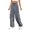 Dark Gray, variant on Women Casual Cargo Sweatpants High Waisted Drawstring Straight Leg Hiking Trousers With Functional Pockets For Everyday Wear Comfortable Sweatpants for Women Relaxed Fit Pant