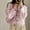 Pink, variant on Womens Sweaters Cardigan Knitted Button Light Pink Sweaters for Women Warm Cardigan Winter Outfits Women Sweaters
