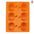 thumbnail image 1 of Halloween Pumpkin Silicone Mould Cake Decoration Fondant Bake Diy Mold, 1 of 5
