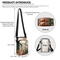 thumbnail image 6 of XYZCANDO Hummingbird Flower Small Crossbody Cellphone Bags for Women Mini Messenger Phone Handbag Shoulder Purse Portable Money Case with Strap Lightweight for Running Yoga Hiking, 6 of 7