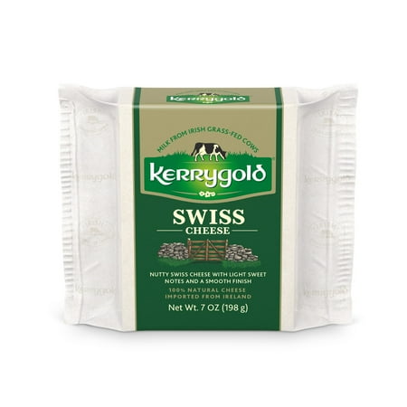 Kerrygold Grass-Fed Swiss Cheese, 7oz