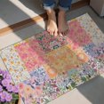 thumbnail image 4 of Pioneer Flower Floral Print Pattern Door Rugs,Washable Non Slip Door Mats Indoor,Decorative Door Mats,Entry Mat Indoor for Entrance,Bedroom,Kitchen,Bathroom,20"x32", 4 of 6
