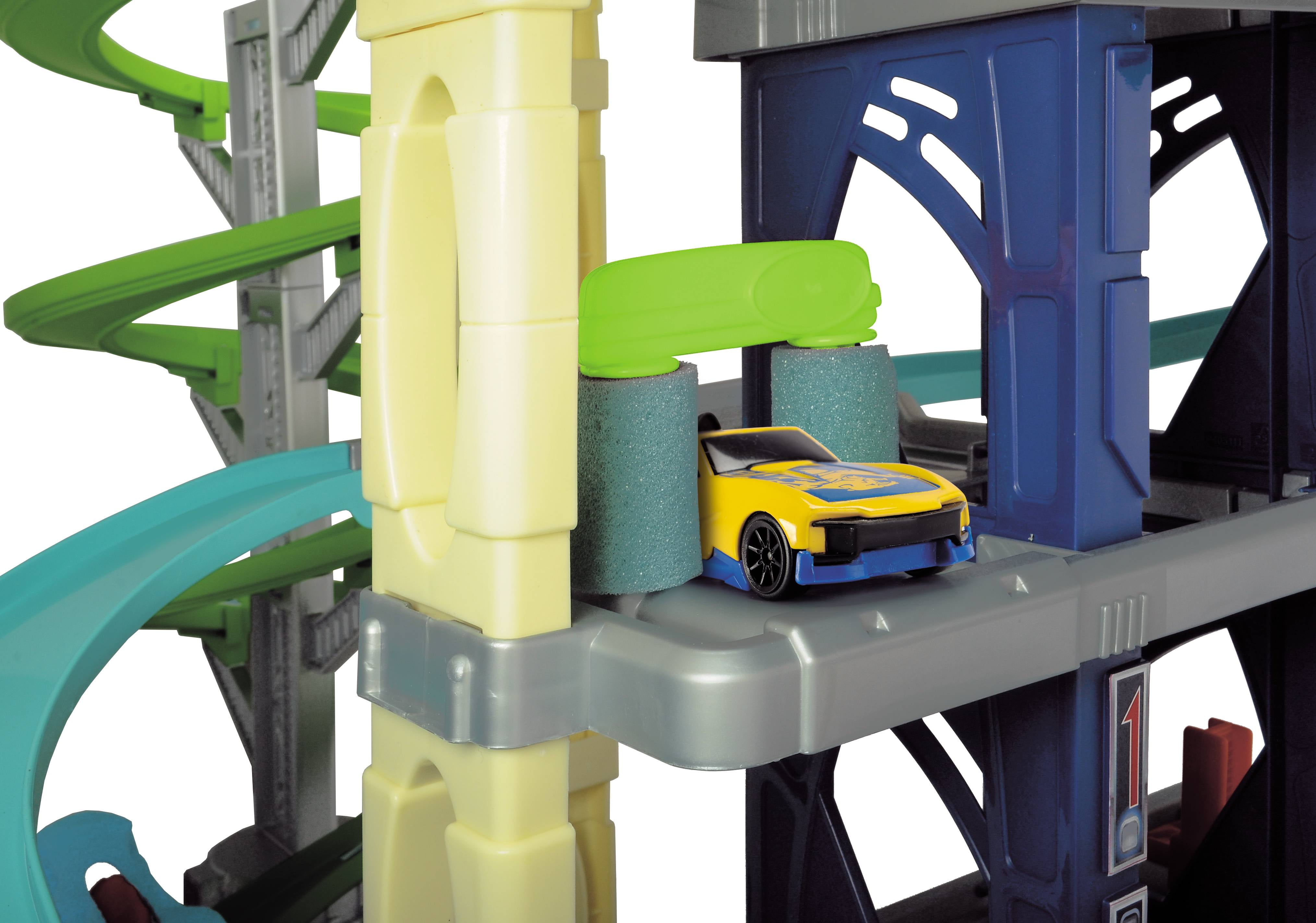 driving force 3 level garage playset