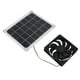 thumbnail image 5 of Kit de ventilador de panel solar, ventilador de panel solar de escape de panel solar de 10 W, ventilador accionado por panel solar, rendimiento de alta gama, 5 of 8