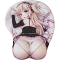thumbnail image 1 of Non Slip Mouse Pad Wifu Mousepad Anime Gaming Pretty Funny Mouse Pad With Gel Wrist Support Purple, 1 of 4
