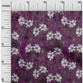 thumbnail image 1 of oneOone Cotton Poplin Purple Fabric Florals Fabric For Sewing Printed Craft Fabric By The Yard 56 Inch Wide, 1 of 4