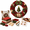 (Christmas Tree), variant on 3D Fabric Poke Wreath DIY Kit, Christmas Wreath Making Craft Set for Adults, Beginner-Friendly Fabric Poke Art Project, Handmade Holiday Door Decoration and Gift for Craft Lovers