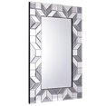 thumbnail image 2 of Costway 23.5'' x 35.5'' Rectangular Wall-Mounted Wooden Frame Vanity Mirror Glass Bathroom, 2 of 7