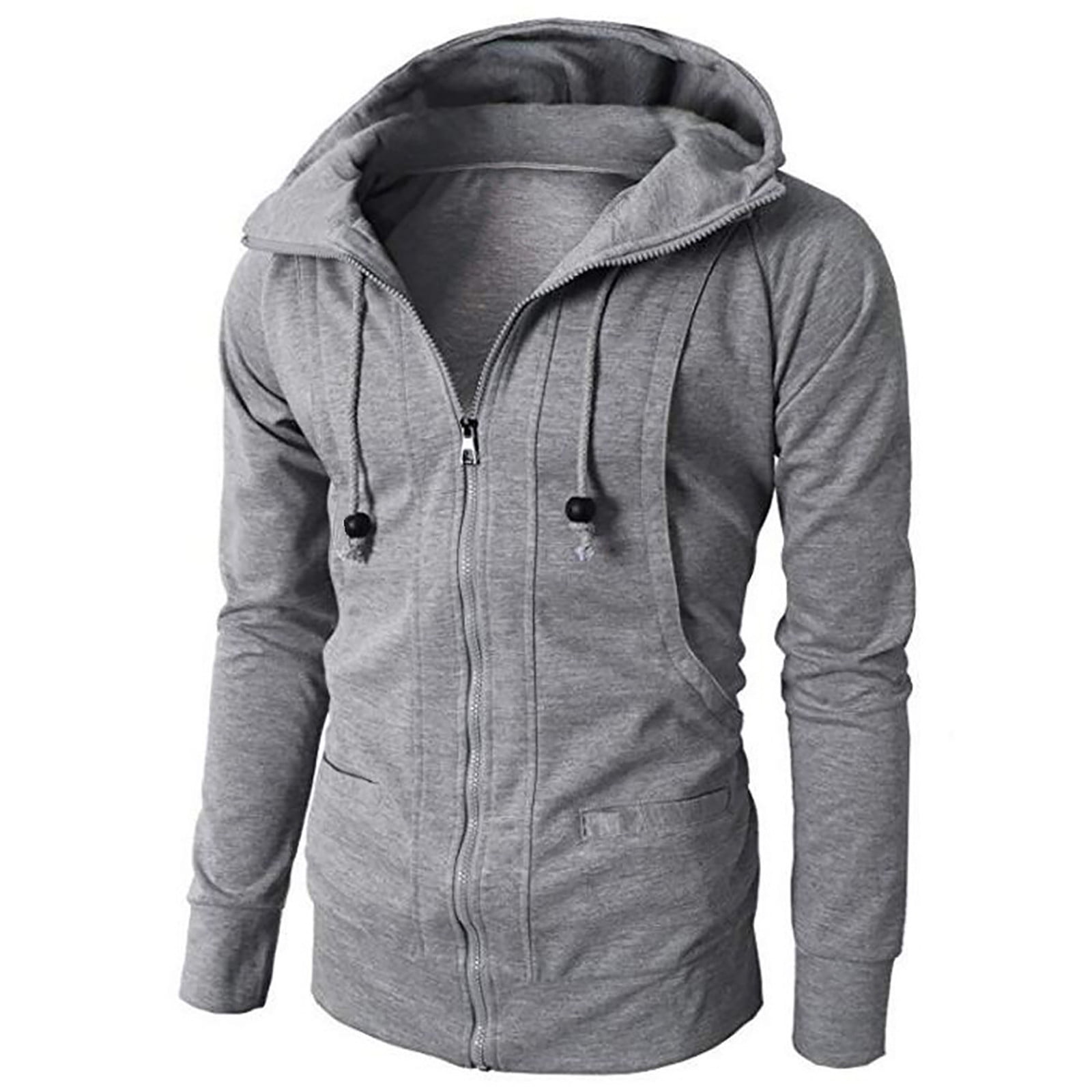 Jeborah Mens Zipper Hoodie Autumn Winter Sport Kuwait Ubuy