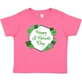 thumbnail image 3 of Inktastic Happy St. Patrick's Day Clovers Boys or Girls Baby T-Shirt, 3 of 5