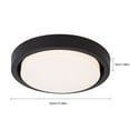 thumbnail image 2 of 12inch Modern Chandelier LED Round Restaurant Ceiling Light Fixture Pendant Lamp, 2 of 14